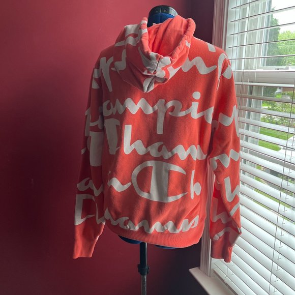 Champion Reverse Weave Full Print Hoodie - Picture 3 of 10